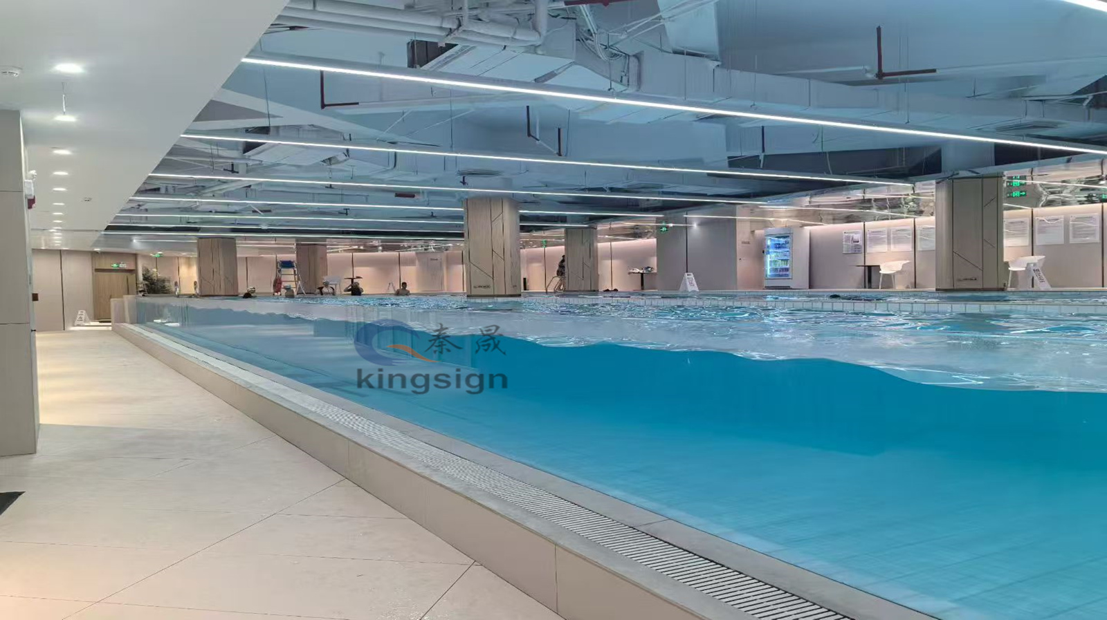 „Kingsign“ 30 m ilgio 120 mm storio akrilo lakštų baseino langas